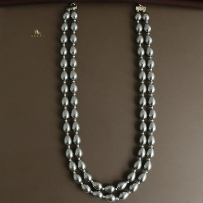 Raeha Shell Pearl 2 Layer Neckpiece