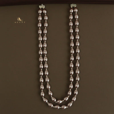 Raeha Shell Pearl 2 Layer Neckpiece