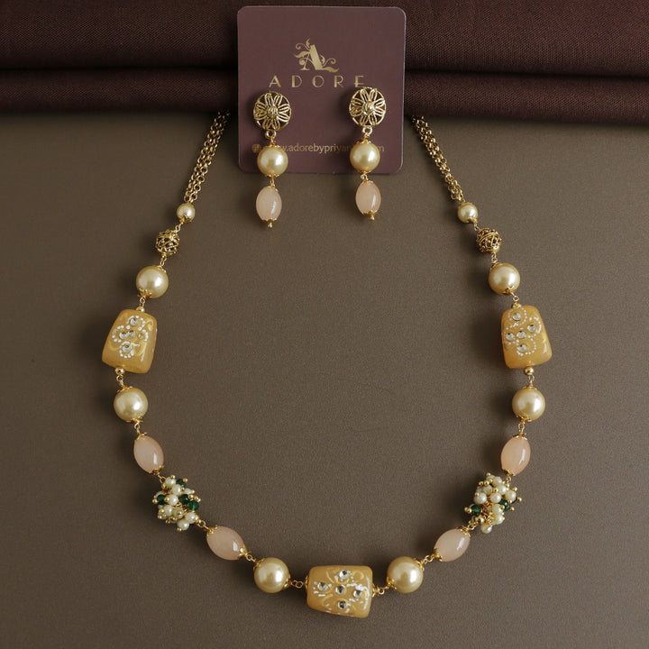 Jylan Pearl Neckpiece With Earring