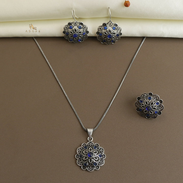 Sriga Neckpiece With Earring + Ring