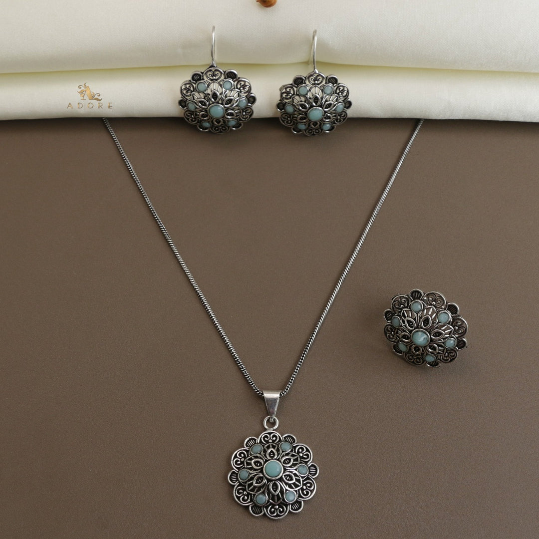 Sriga Neckpiece With Earring + Ring