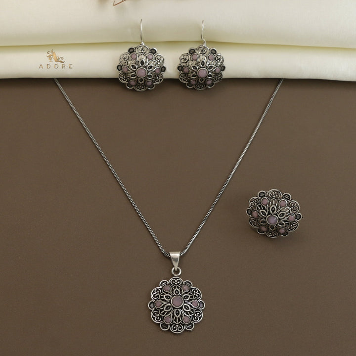 Sriga Neckpiece With Earring + Ring