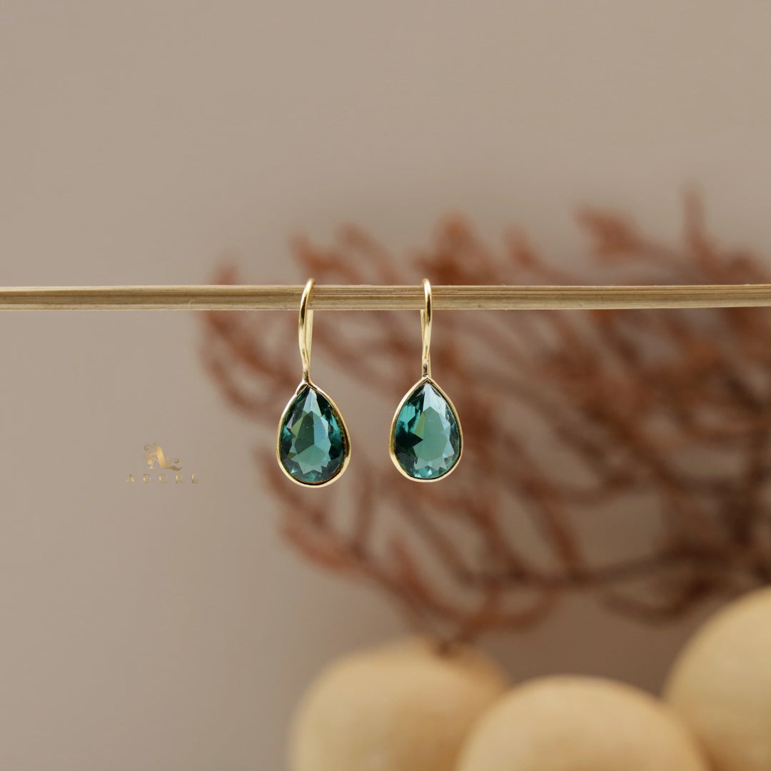 Cercel Golden Rain Drops Earring (Colour Option)