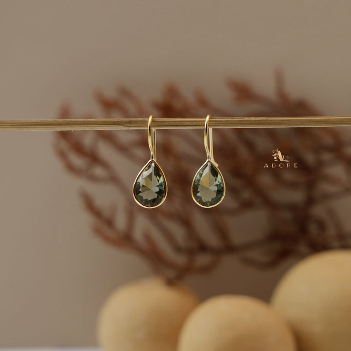 Cercel Golden Rain Drops Earring (Colour Option)