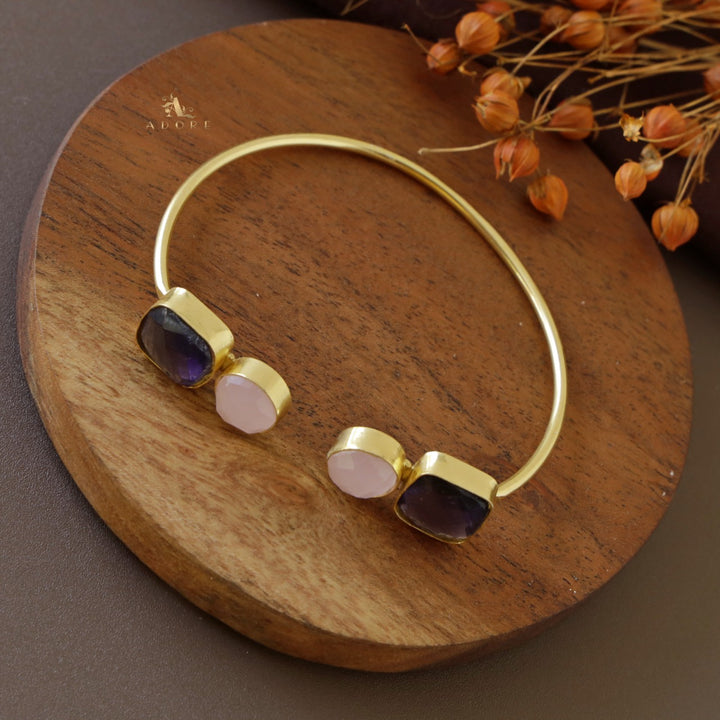 Glossy 4 Stone Raga Bangle