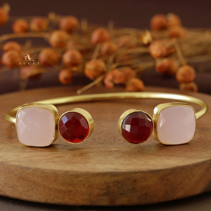 Glossy 4 Stone Raga Bangle