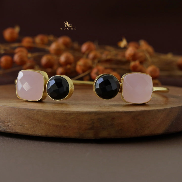 Glossy 4 Stone Raga Bangle