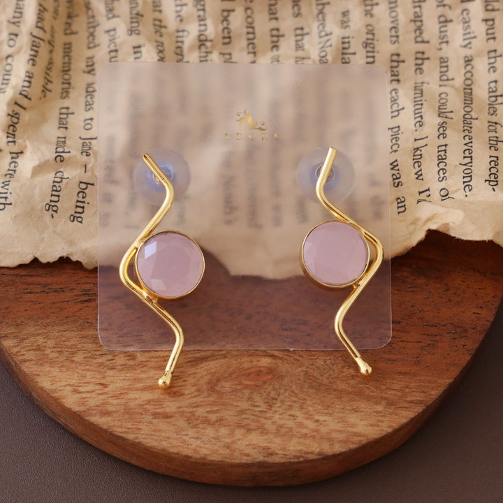 Golden Ethni Glossy Earring