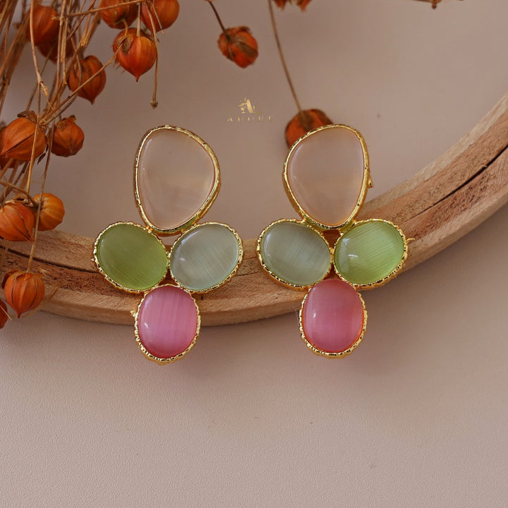 Glossy Ivey Petal Earring