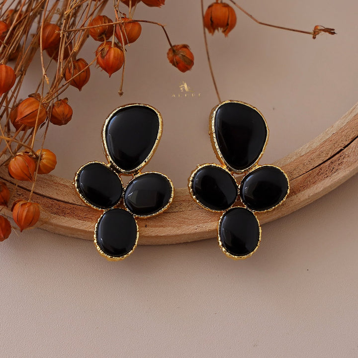 Glossy Ivey Petal Earring