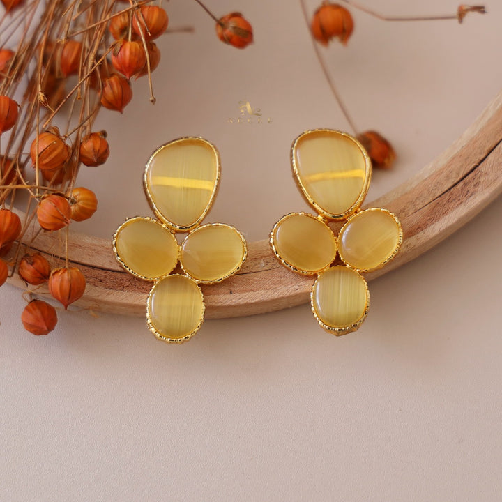 Glossy Ivey Petal Earring