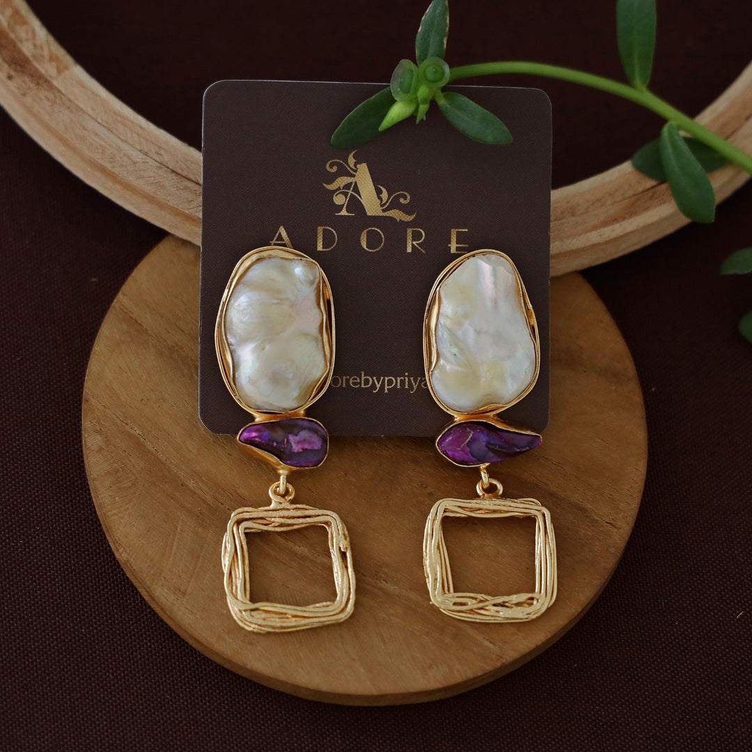 Mohiza Handmade Baroque Earring