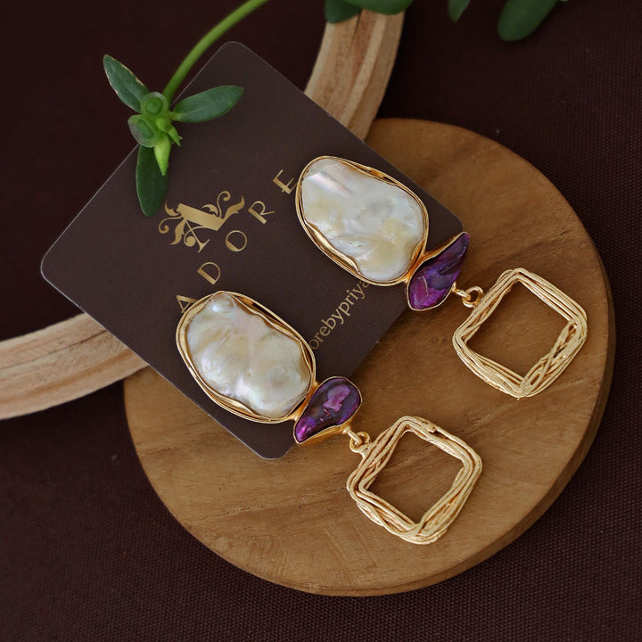 Mohiza Handmade Baroque Earring