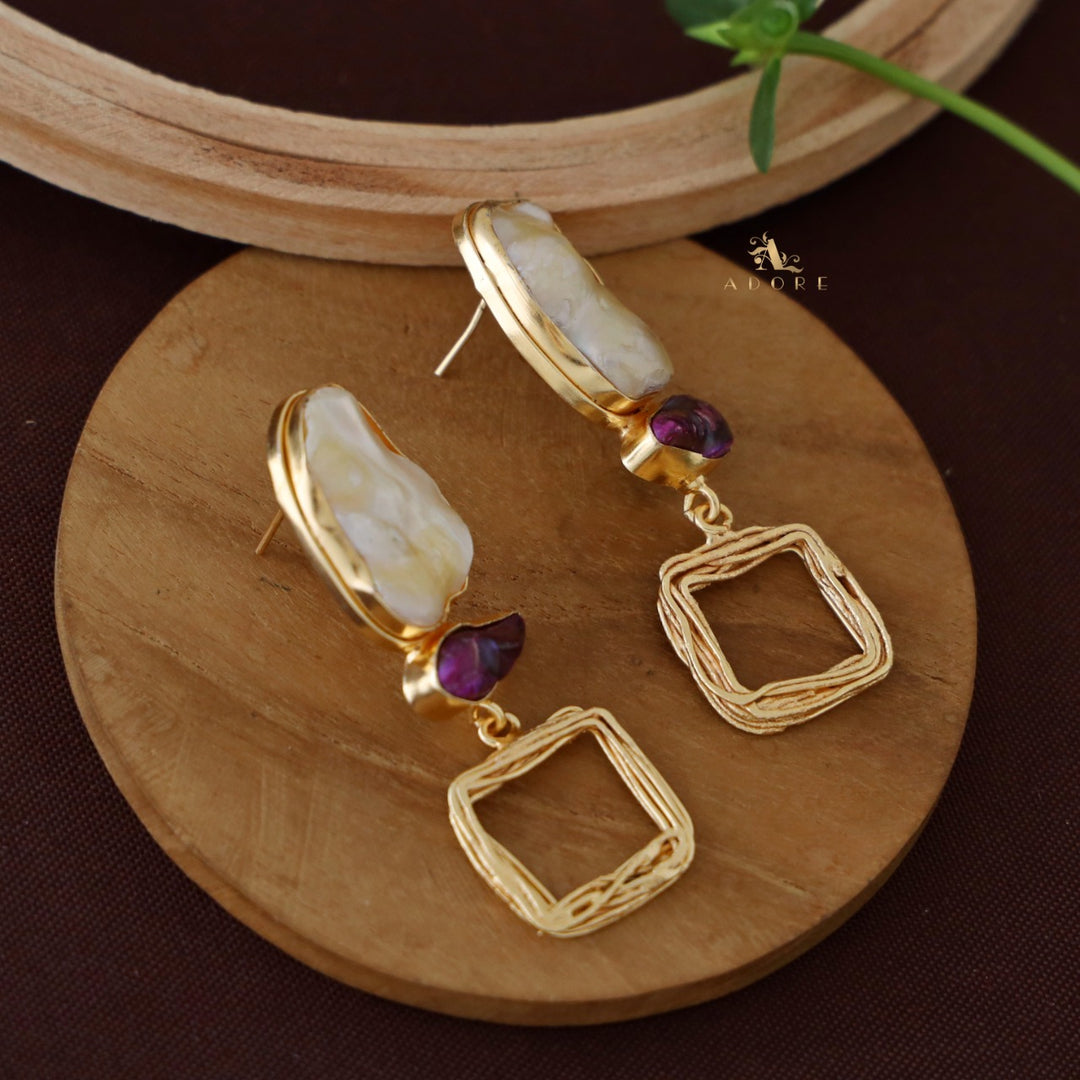 Mohiza Handmade Baroque Earring