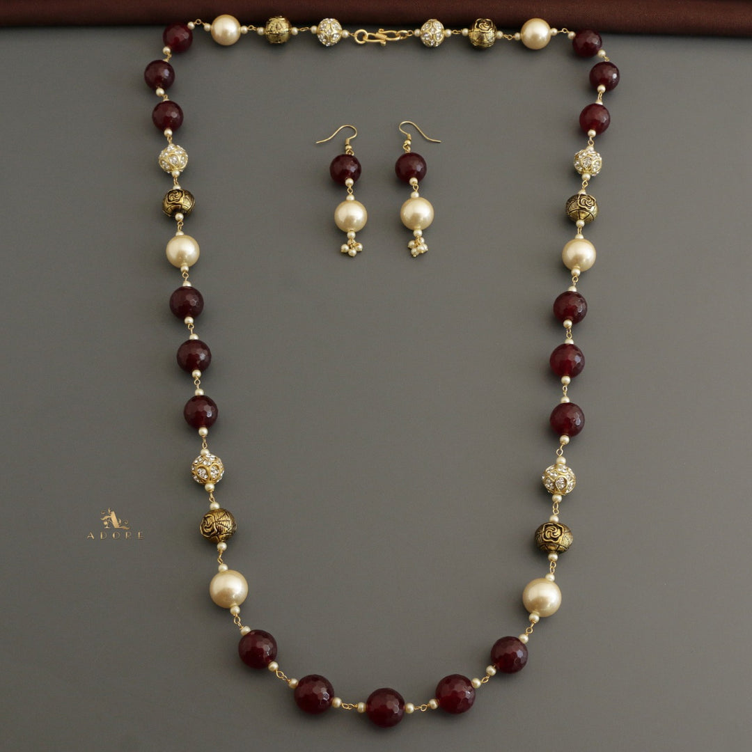 Louella Pearl Long Neckpiece With Drop