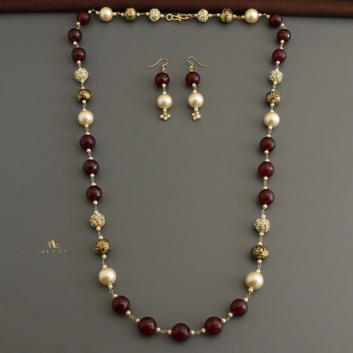 Louella Pearl Long Neckpiece With Drop