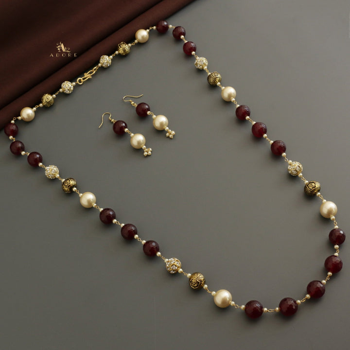 Louella Pearl Long Neckpiece With Drop
