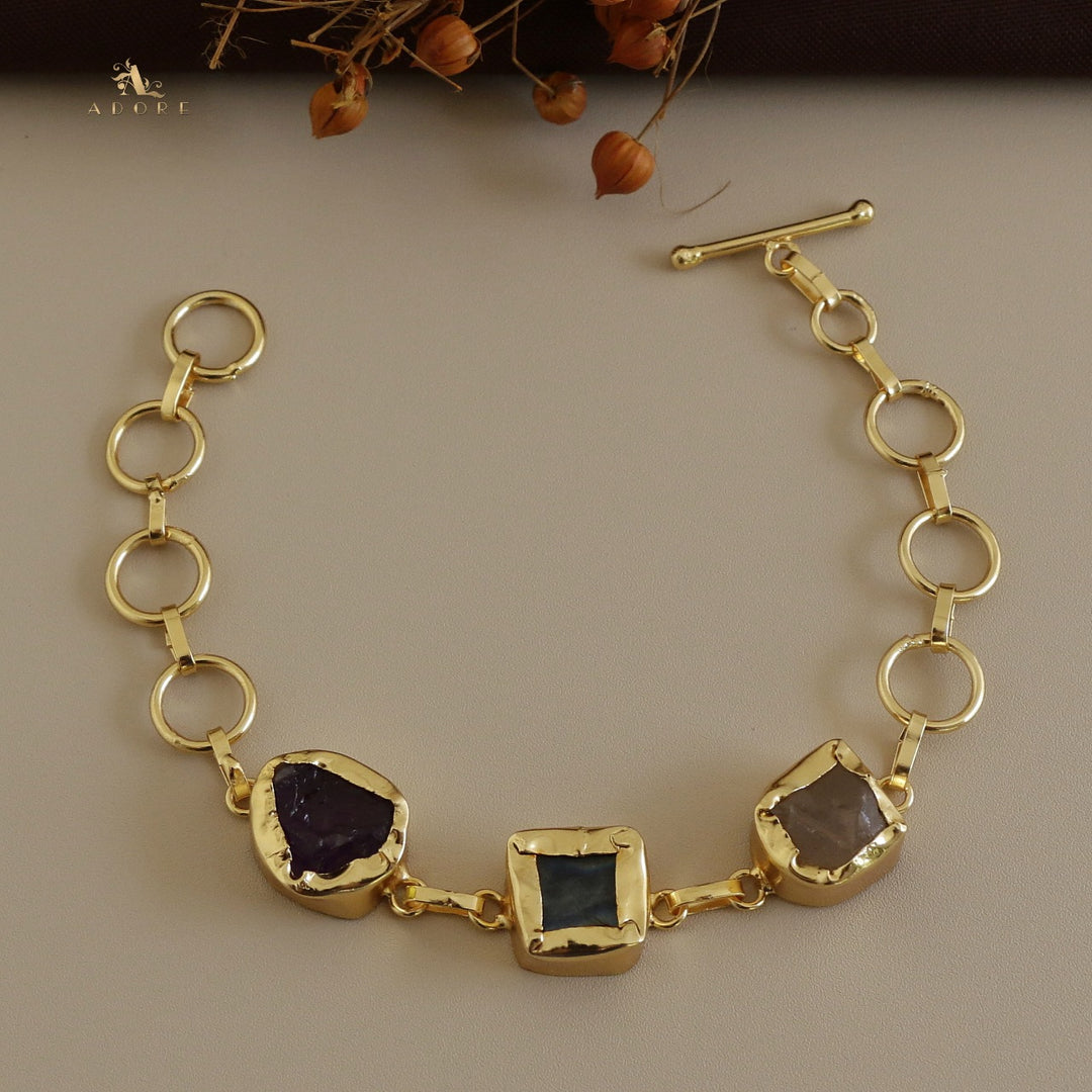 Eminent 3 Stone Bracelet
