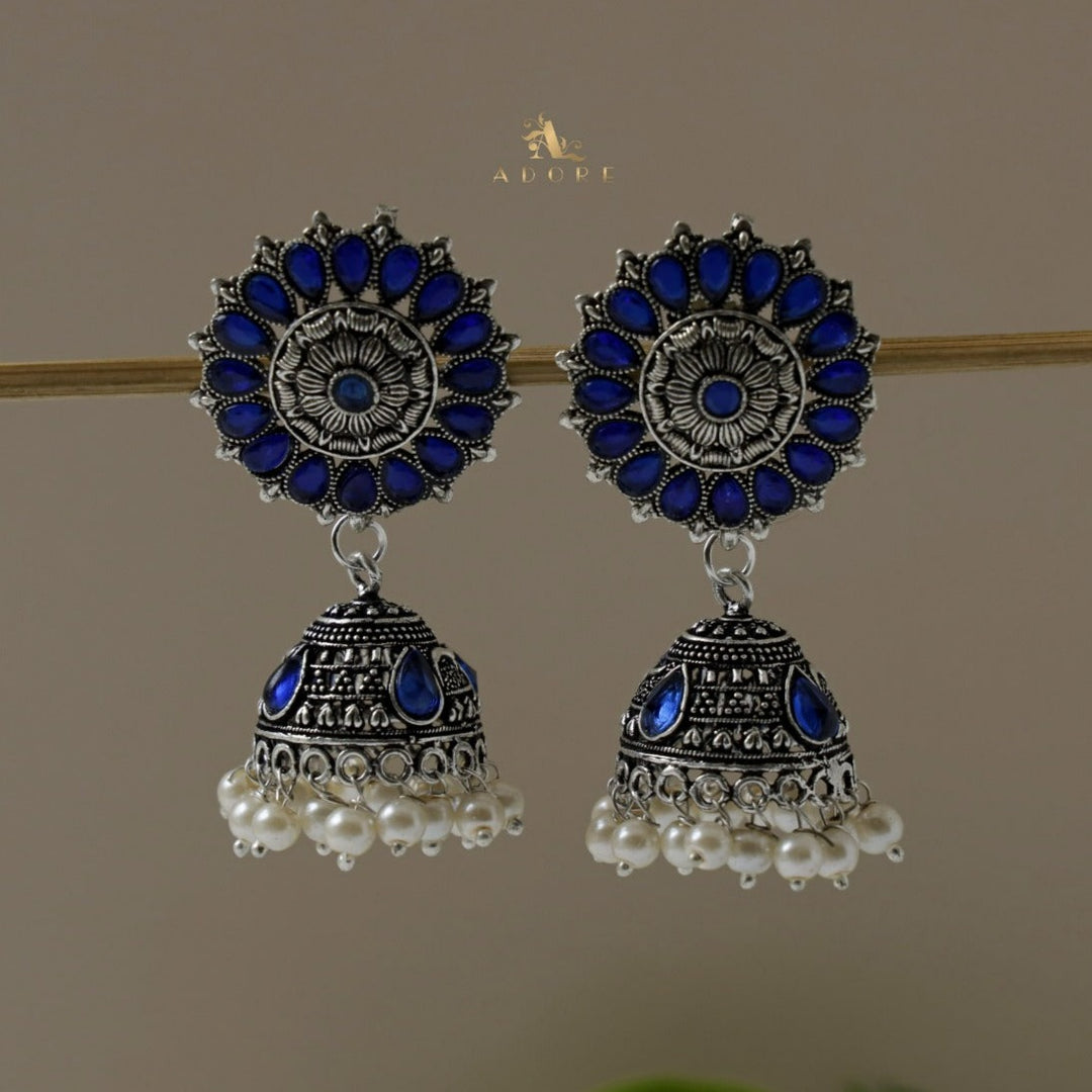 Neyola Flower Jhumka