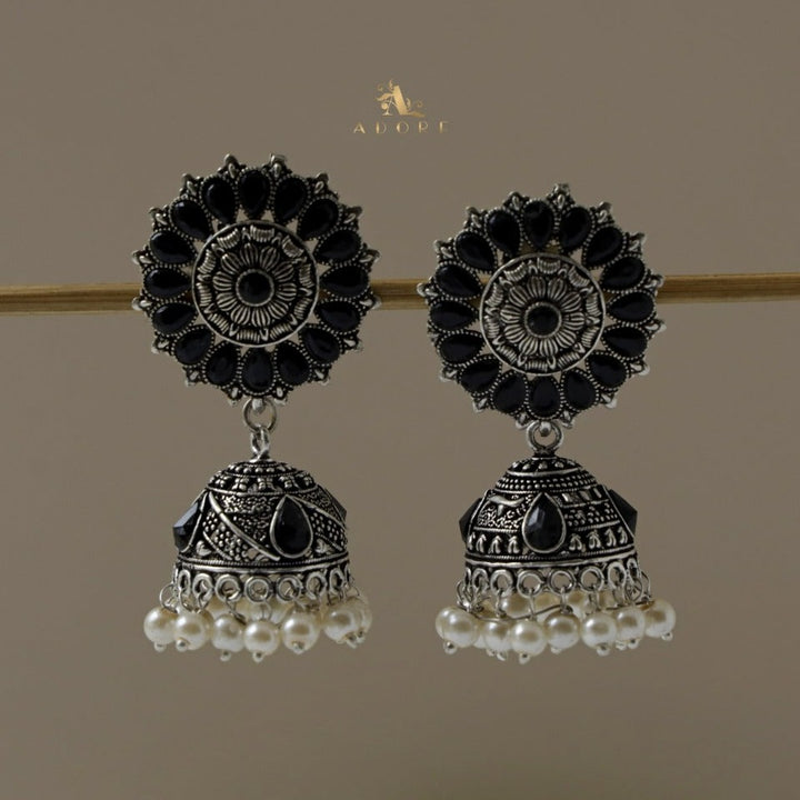 Neyola Flower Jhumka