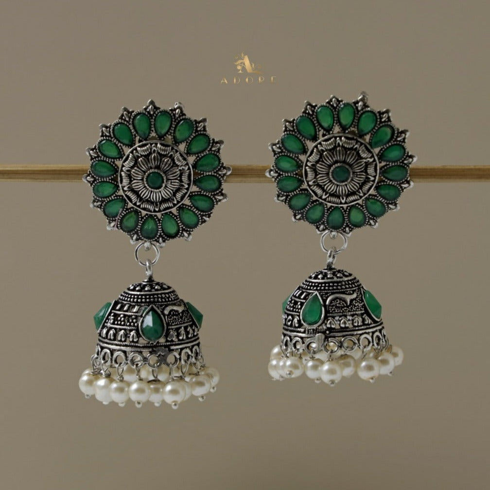 Neyola Flower Jhumka