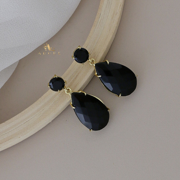 Teirra Glossy Drop Earring