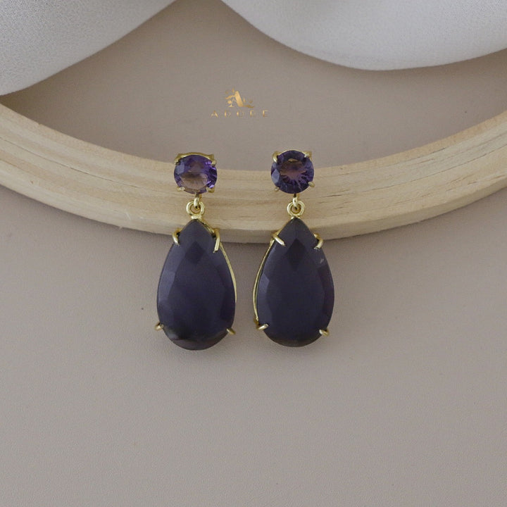 Teirra Glossy Drop Earring