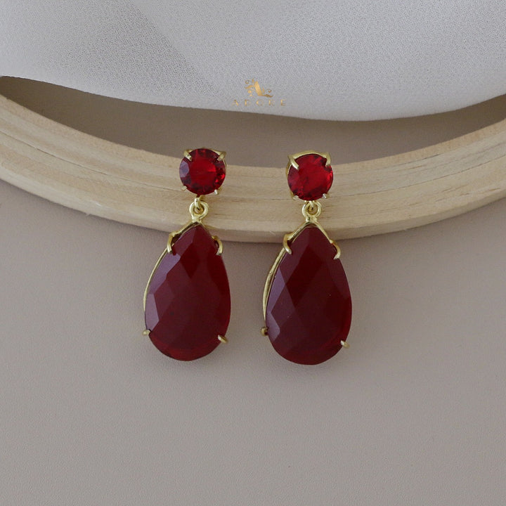 Teirra Glossy Drop Earring