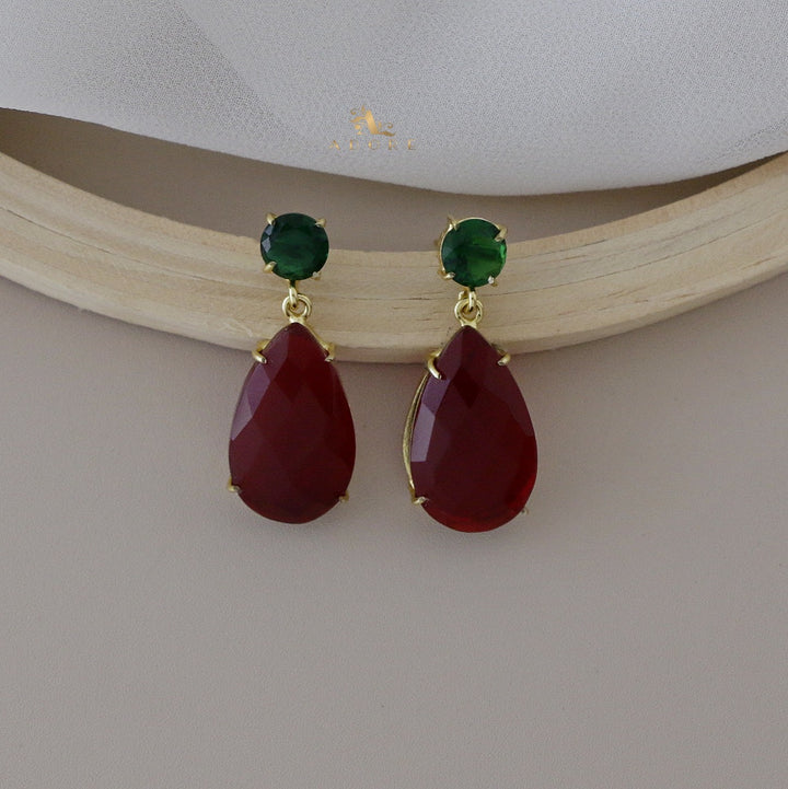 Teirra Glossy Drop Earring
