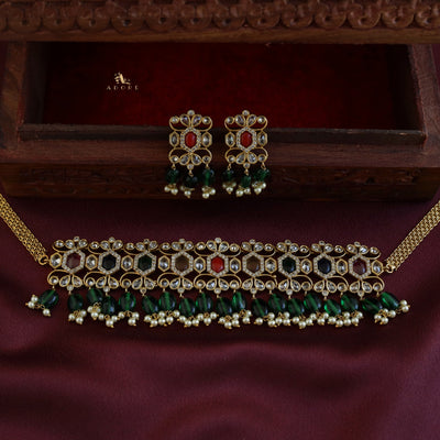 Bhairavi Choker With Earring