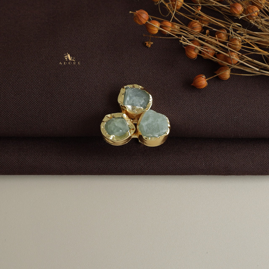 Ivona 3 Raw Stone Ring