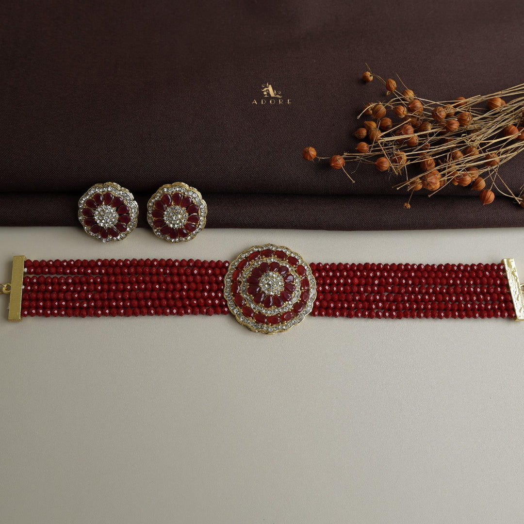 Darmika Choker With Earring