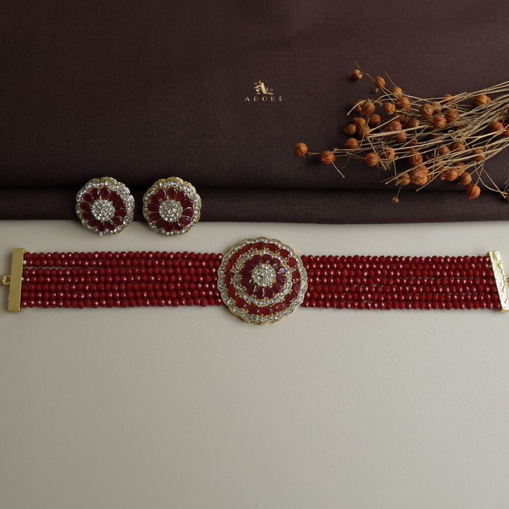 Darmika Choker With Earring