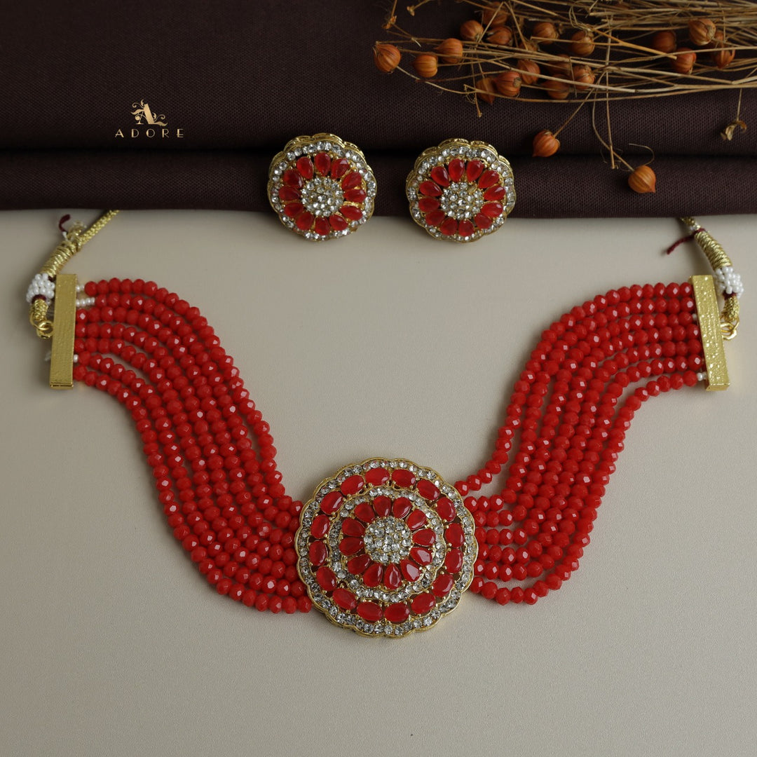 Darmika Choker With Earring