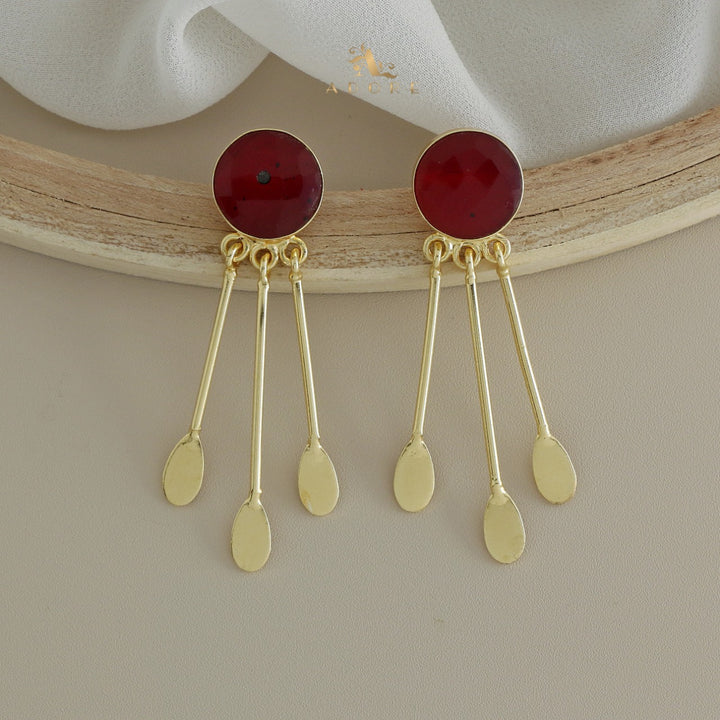 Shonika 3 Pendulum Earring