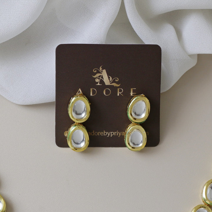 Mithra Kundan Neckpiece With Earring