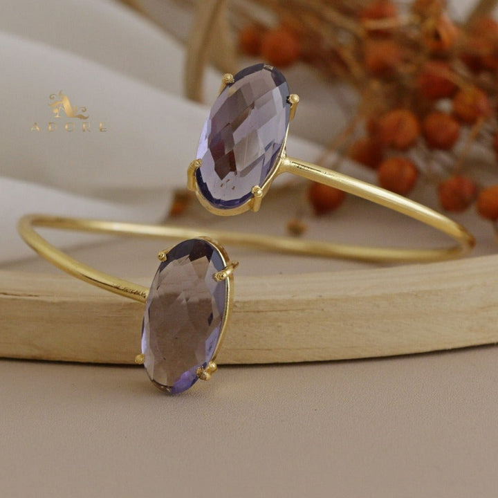 Omera Oval Glossy Bangle