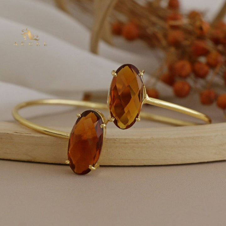 Omera Oval Glossy Bangle