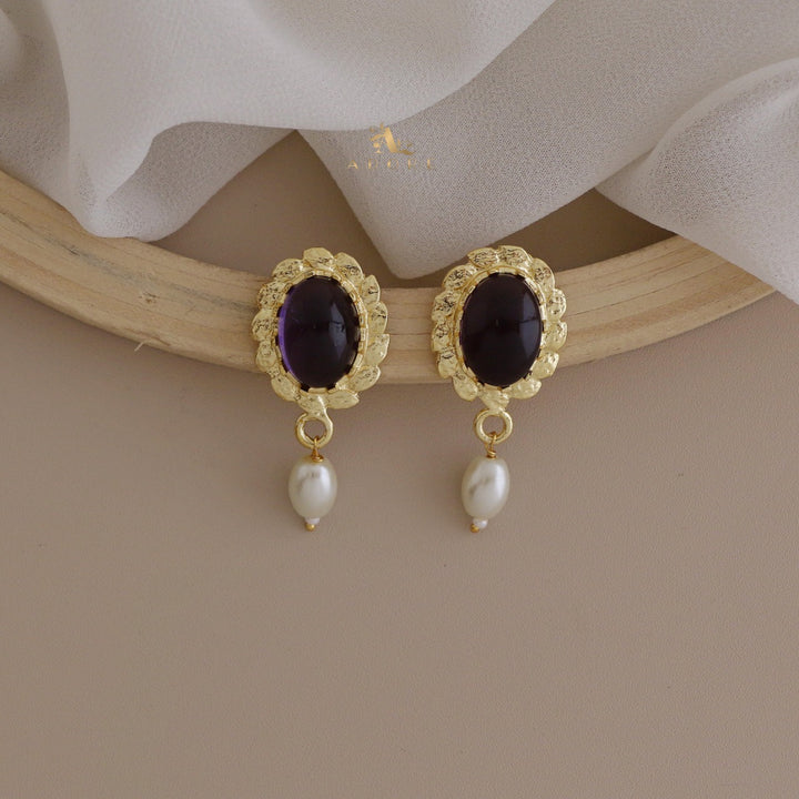 Apollonia Glossy Pearl Drop Earring