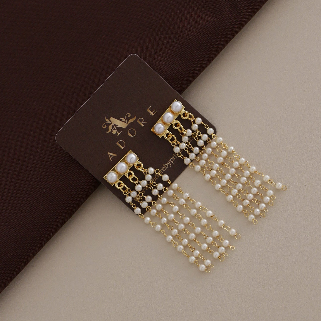 Abrila Six Layer Pearl Earring