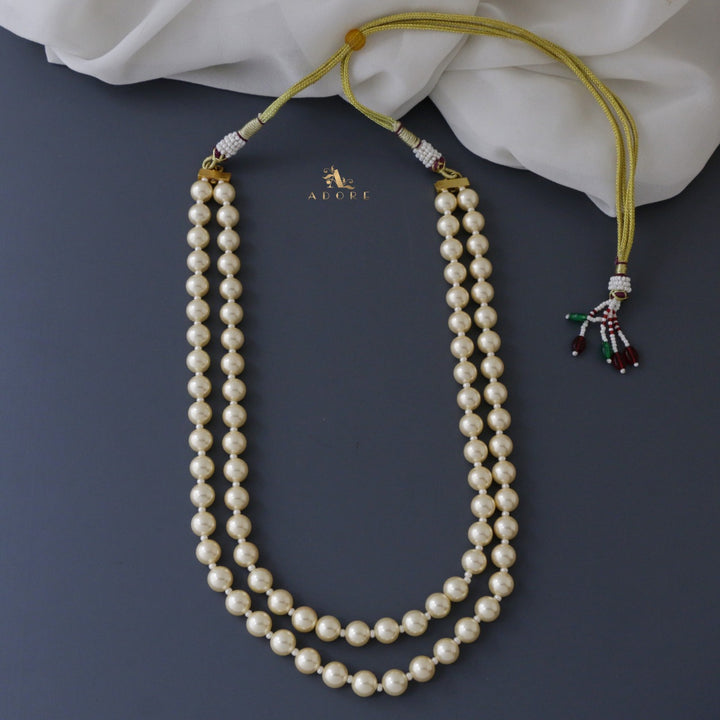 Venisha 2 Layer Pearl Neckpiece