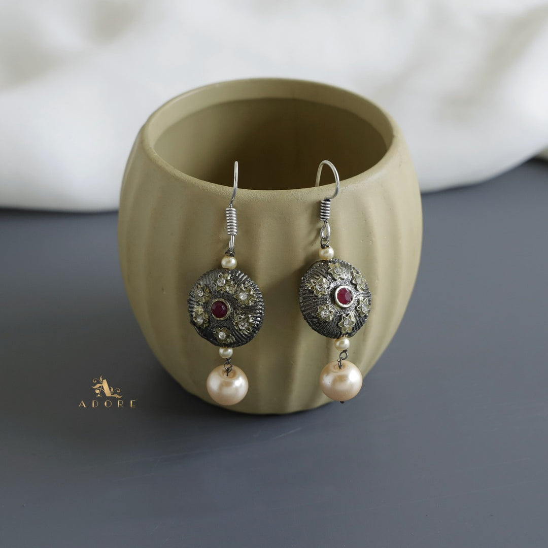 Shravanya 2 Layer Neckpiece With Drop