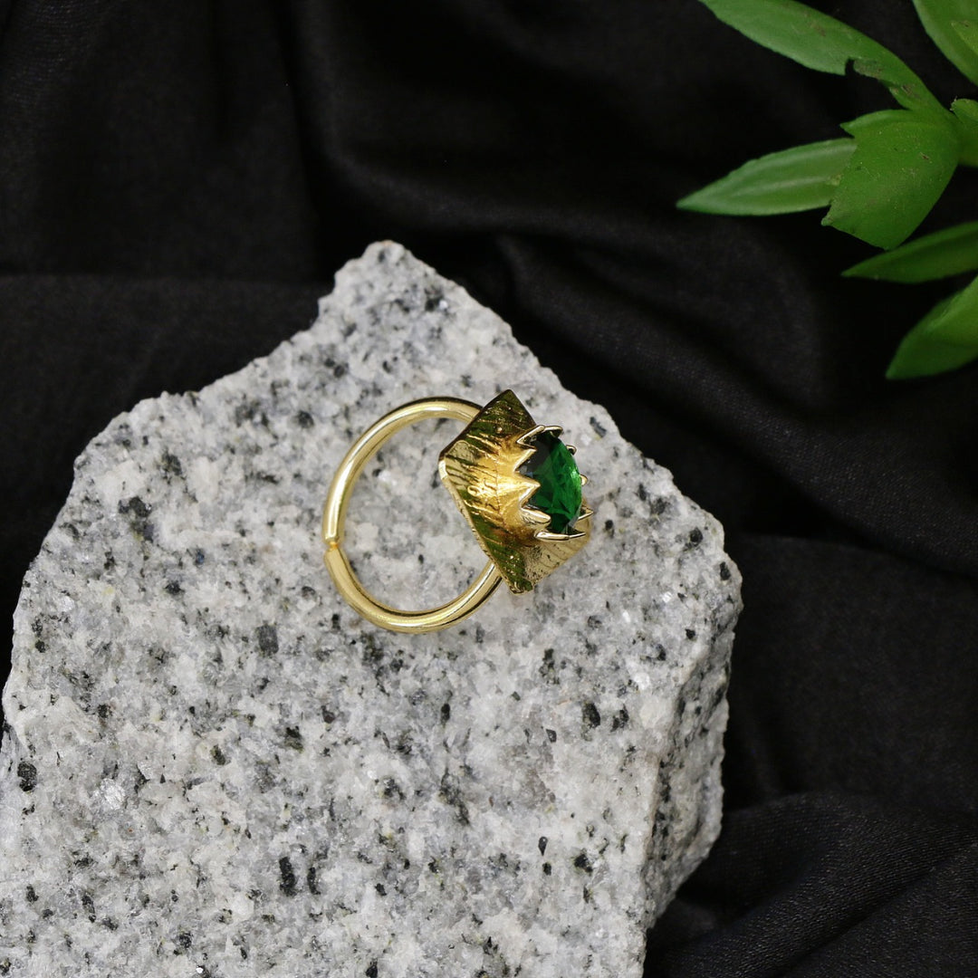 Golden Yola Glossy Ring