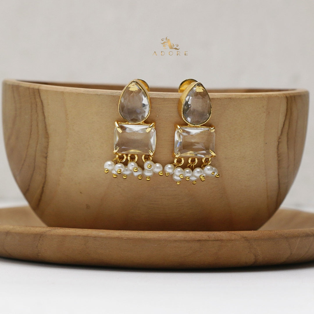 Glossy Valeska Pearl Earring
