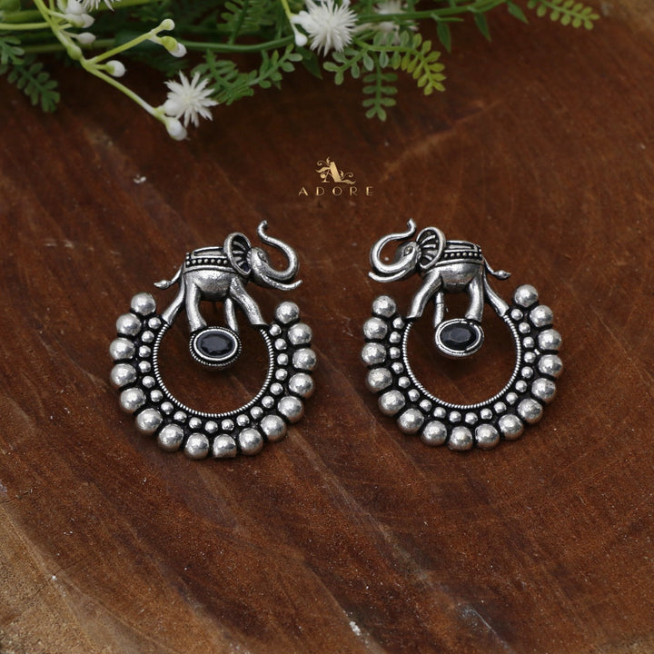 Gaja Silver Glossy Earring