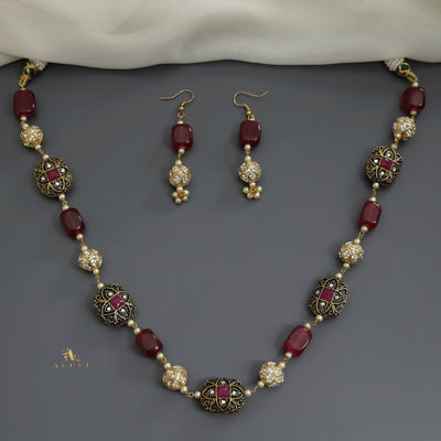 Vienna Neckpiece With Earring