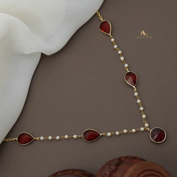 Daysha Glossy Pearl Neckpiece