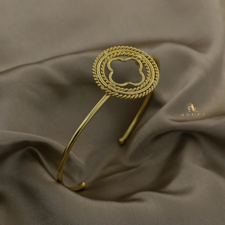 Twisted Golden Neysa Bangle