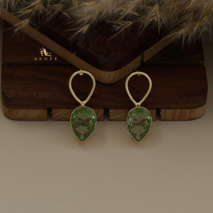 Glossy Adorn Earring (Colour Option)