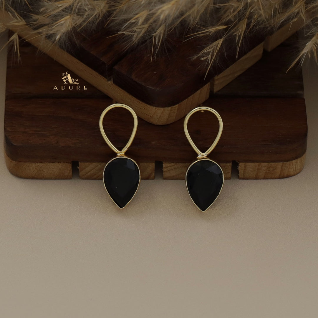 Glossy Adorn Earring (Colour Option)